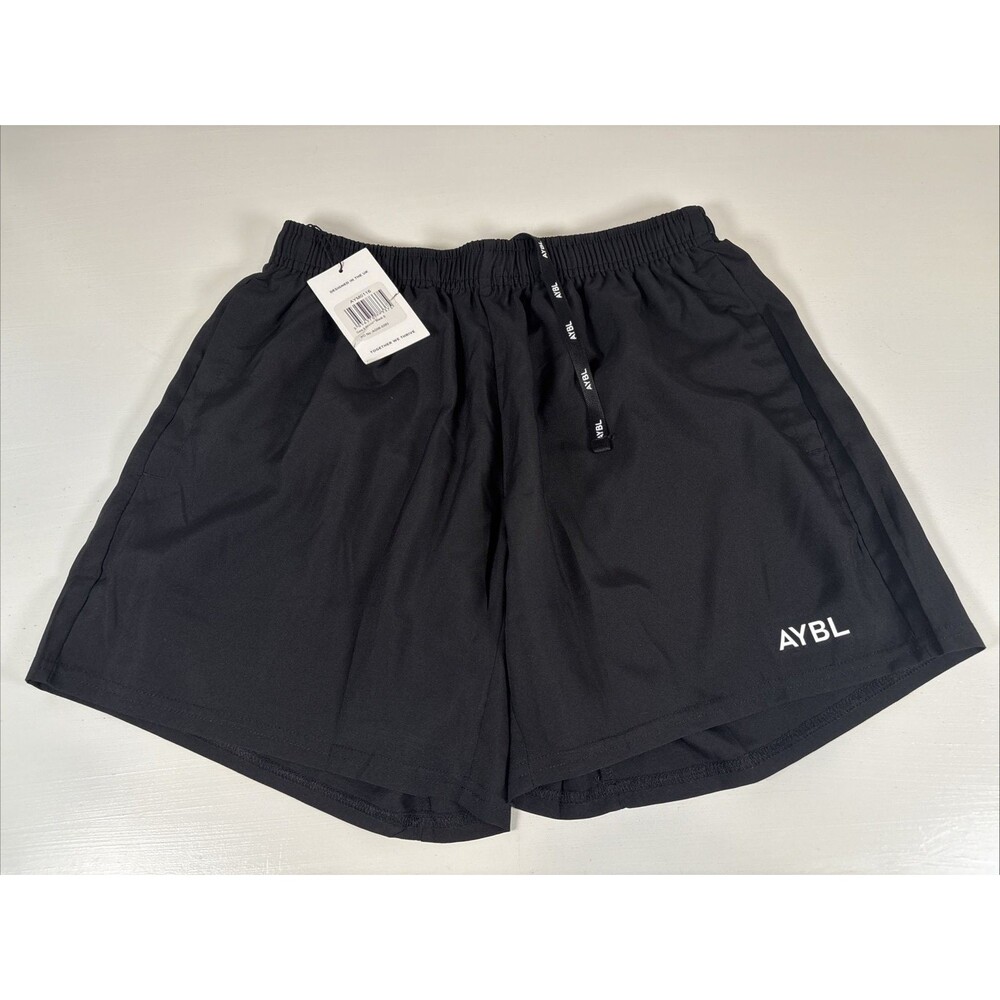 AYBL Air Core 5" Shorts Men's Drawststring Black Size Small